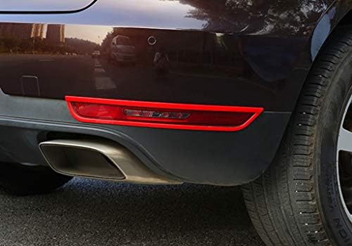 Eppar Novi Zaštitne Zadnji Magla Svjetlo Pokriva Skladu sa Porsche Macan 2014-2020 (Crveno)