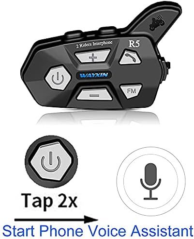 Thahamo R5 2pcs Bluetooth Interkom 2 Jahač FM Motor Bluetooth Kacigu Interkom 1000M Moto Interfon Kacigu