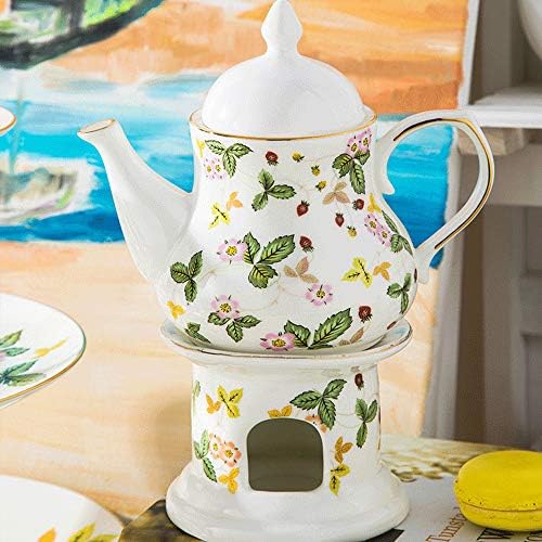 SIJA Cvetne I Ostavlja Porcelan Dizajn kineski Porcelan Pribor Kafu Set Popodnevni Čaj Postavljen Lonac