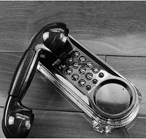 PDGJG Wall-Montirane Telefon Retro Mode Kreativni Kući Hotel Kreveta Fiksni Telefon (Boja : A)