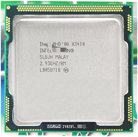 WMUIN CPU Procesor X3470 8M Keš 2.93 GHz Torbu Frekvenciju od 3,6 LGA 1156 P55 H55 Jednaki I7 870 Kompjuterske