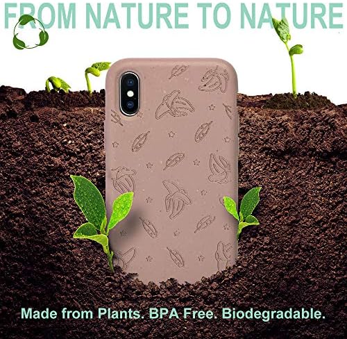 Konpon HyMo iPhone X/X Biorazgradive Slučaju, Compostable, Napravljene od Biljaka, Ekološki Prijateljskog,