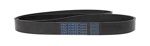 D&D PowerDrive 975K1 Poli V Pojas 1 Bend, Gumene