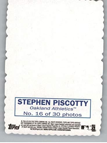 2018 kupio sam Naslijeđe veliki Broj 1969 '69 Deckle Ivice 16 Stephen Piscotty Oakland Atletici Službene