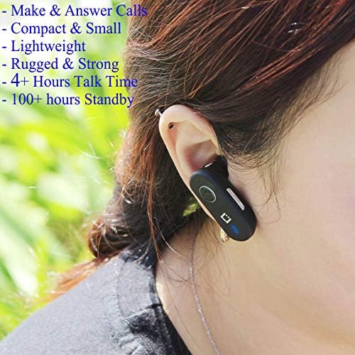 Slušalice Radi za firmu huawei Uživaj Z 5G u Uho Bežični Bluetooth Slušalice sa Brzo Punjač (V4.2 Crni)