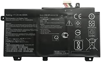 Mobik B31N1726 Laptop Baterija Zamjenu za Asus FX80 FX86 propušteni plen FX504 FX504GE FX504GM FX505 FX505DT