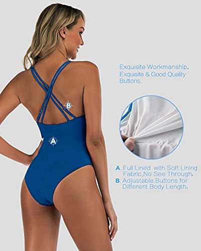 KI LAPHEE Jednom Komadu kupaće kostime za Žene Stomak Kontrolu Kupaće Kostime Seksi Criss Krst Kostima