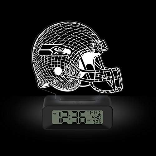 NFL Momčad dođe Logo DOVEO 3D Iluzija Alarm za Vrijeme je za Igru - Seattle Seahawks