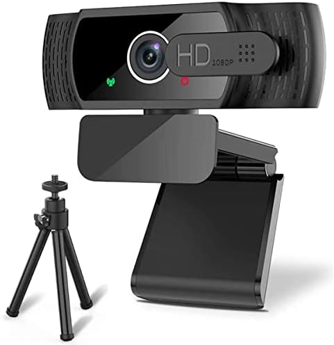 Kameru sa Mikrofon - MAXKU 1080P HD USB Web kamere Uživo za Desktop/Laptop Rotatable Tronožac Privatnost